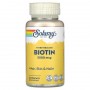 Solaray BIOTIN Биотин 5000 мкг 60 vegcaps