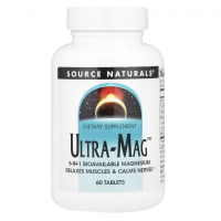 Source Naturals Ultra-Mag Magnesium Complex Магниевый комплекс 60 табл.