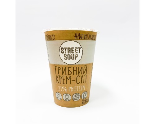 Крем-суп грибной STREET SOUP, 50 г (стакан)