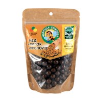 Натуральні цукерки-драже "Цілюща бджілка" з прополісом, 150 г Натуральні цукерки-драже "Цілюща бджілка" з прополісом, 150 г