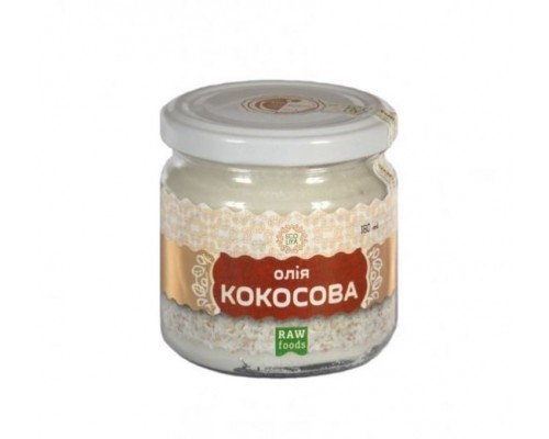 Кокосовое масло Эколия 180 мл