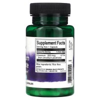 Swanson Chromium Picolinate Хрому піколінат 200 мкг 100 vegcaps