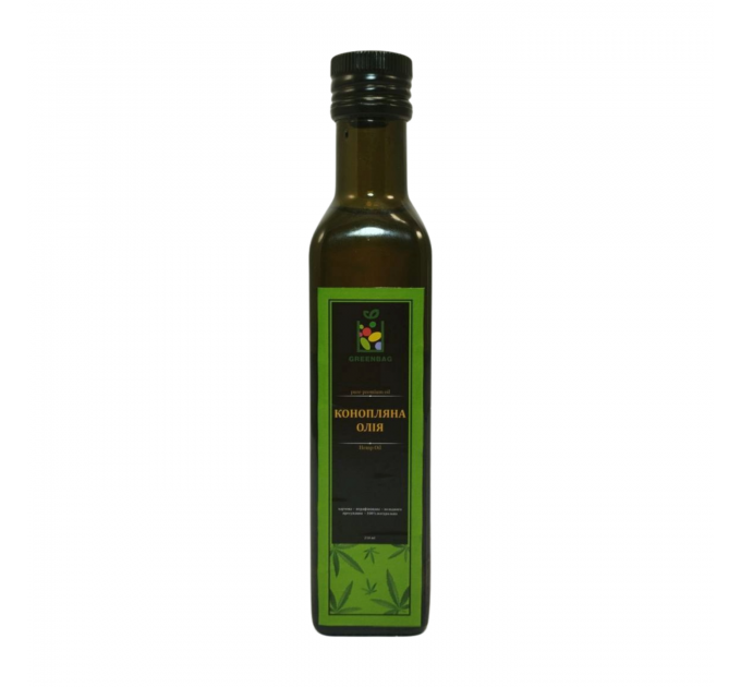 Масло конопляное GREENBAG 250 мл