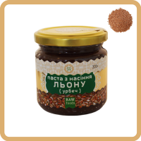 Паста з насіння льону (урбеч), 200 г, Еколія