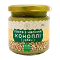 Паста з насіння коноплі очищеної (урбеч), 200 г, Еколія
