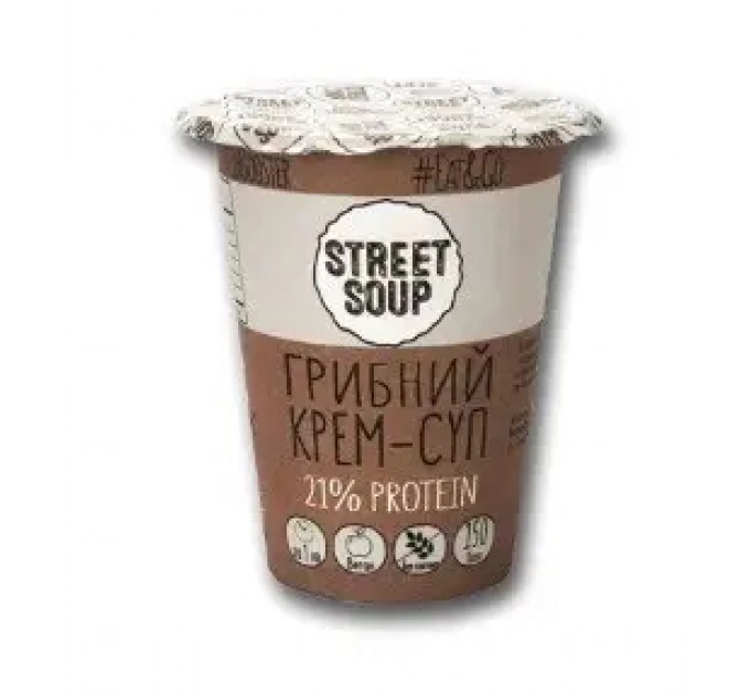 Крем-суп грибний STREET SOUP, 50 г (стакан)