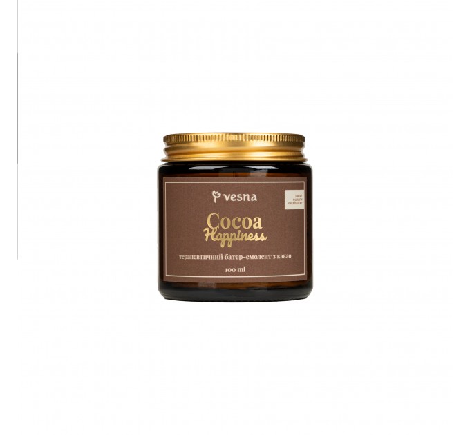 Батер для тіла VESNA COCOA Happiness з какао для глибокого живлення 100 мл