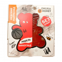 Мармелад натуральный на меду "Мишель" (виноград), 100 г, ТМ ONUKA HONEY