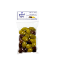 Оливки асорті Каламата та зелені з кісточкою Greek Product 100 г