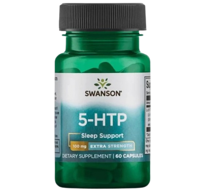Swanson 5-HTP 5-гідрокситриптофан 100 мг 60 vegcaps.