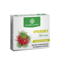 Уроловіт Мучниця Рослина Карпат здоров'я сечовидільної системи 60 табл. по 500 мг