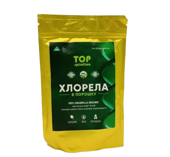 ТОП-Хлорела (з озера Ченхай) у порошку 100 г