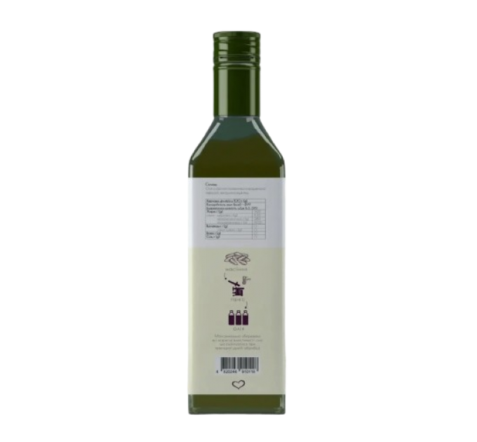 Олія соняшникова Здорово холодного віджиму 500 мл