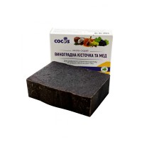 Натуральное мыло-скраб Cocos Виноградная косточка и мед 130 г