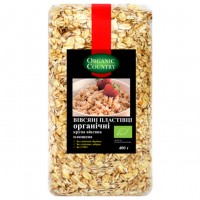 Вівсяні пластівці швидкого приготування Organiс Country органічні 400 г