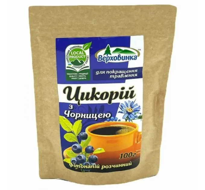 Цикорий с черникой Верховина 100 г