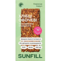Хлебцы SUNFILL овощные, 100 г