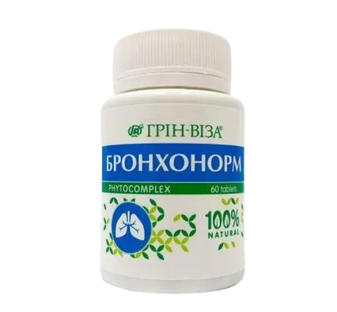 Бронхонорм Грін-Віза 60 табл.