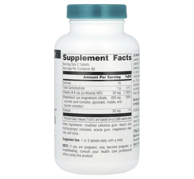 Source Naturals Ultra-Mag Magnesium Complex Магнієвий комплекс 120 табл.