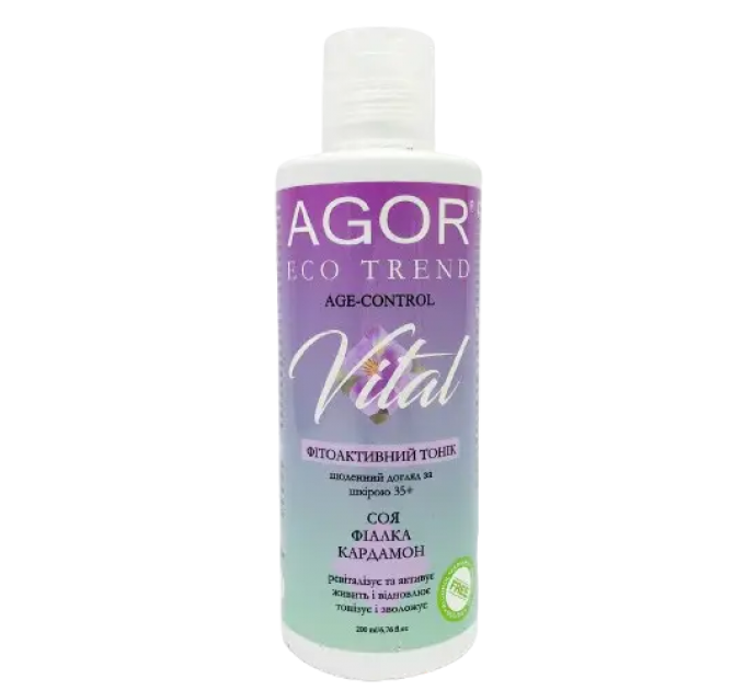 Фітоактивний тонік AGOR VITAL 35+ 200 мл