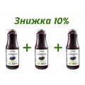Комплект із 3-х пляшок Чорничної пасти LiQberry 1000 мл зі знижкою 10%
