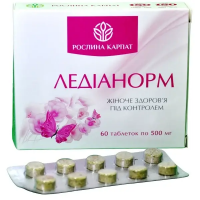 Ледианорм Рослина Карпат женское здоровье 60 табл. по 500 мг Ледианорм Рослина Карпат женское здоровье 60 табл. по 500 мг