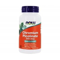 Now Foods Chromium Picolinate Хрома пиколинат 200 мкг 100 vegcaps