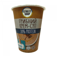 Крем-суп грибний STREET SOUP, 50 г (стакан) Крем-суп грибний STREET SOUP, 50 г (стакан)