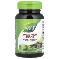 Nature\'s Way Wild Yam Root Корень дикого ямса 100 vegcaps Nature\'s Way Wild Yam Root Корень дикого ямса 100 vegcaps