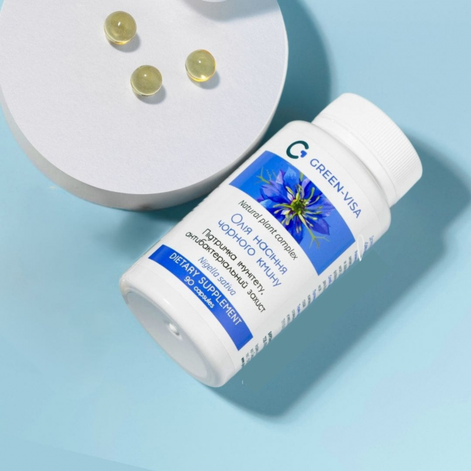 Олія чорного кмину Грін-Віза: східний еліксир для вашого імунітету, шкіри та гармонії тіла