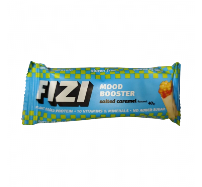 Батончик FIZI MOOD BOOSTER соленая карамель 40 г