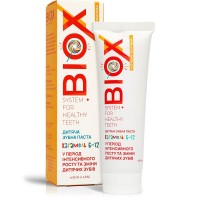 Натуральна зубна паста BIOX для дітей 6-12 років 75 мл