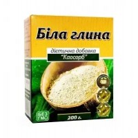 Глина белая пищевая Каосорб с клетчаткой зародышей пшенцицы 200 г
