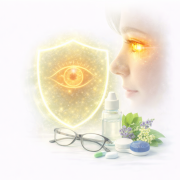 При зниженні зору, напрузі та болю в очах