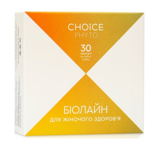 БІОЛАЙН Choice – дієтична добавка для жіночого здоров'я 30 капс.