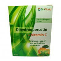 Дигидрокверцетин с витамином С таблетки для рассасывания №20