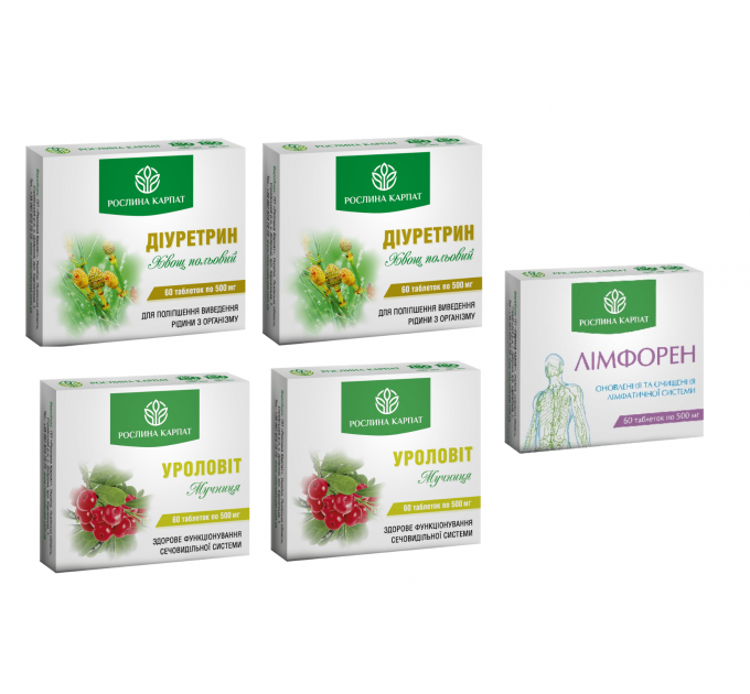 Комплексна програма для зняття набряків Рослина Карпат