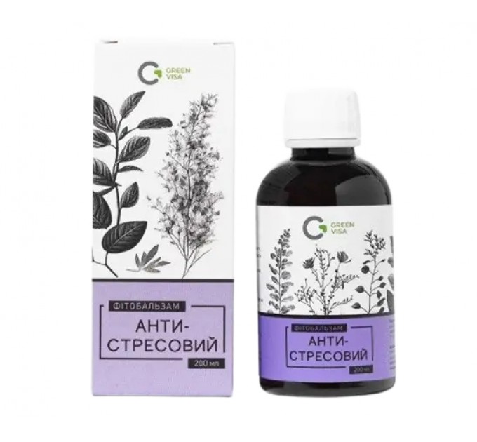 Фитобальзам Антистрессовый Грин-Виза 200 мл