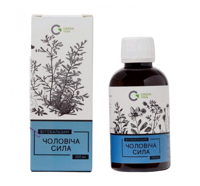 Фітобальзам Чоловіча сила Грін-Віза 200 мл