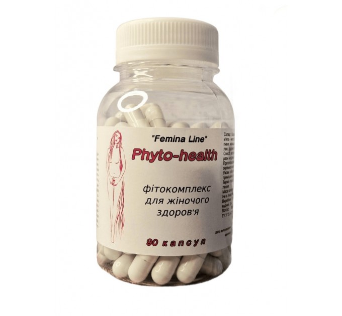 Фитокомплекс для женского здоровья Phyto-health Фитория 90 капс.