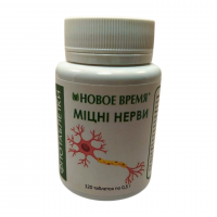 Фитотаблетки Крепкие нервы ТМ Новое Время 120 шт.