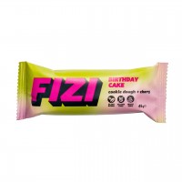 Батончик FIZI Birthday Cake Вишня + Печиво в білій глазурі 45 г Батончик FIZI Birthday Cake Вишня + Печиво в білій глазурі 45 г