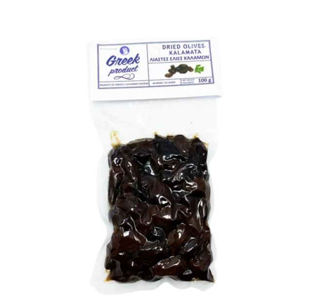Оливки Анфісіс чорні в'ялені Greek Product 100 г