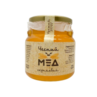 Мед "Чесний мед" августовский 2025 г., 780 г