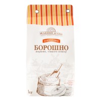 Мука кукурузная Зелений Млин жерновая тонкого помола 1 кг