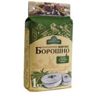 Мука ржаная Зелений Млин жерновая цельнозерновая 1 кг