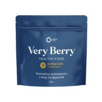 Коктейль клетчатки с ягод и фруктов Very Berry Грин-Виза 300 г Коктейль клетчатки с ягод и фруктов Very Berry Грин-Виза 300 г
