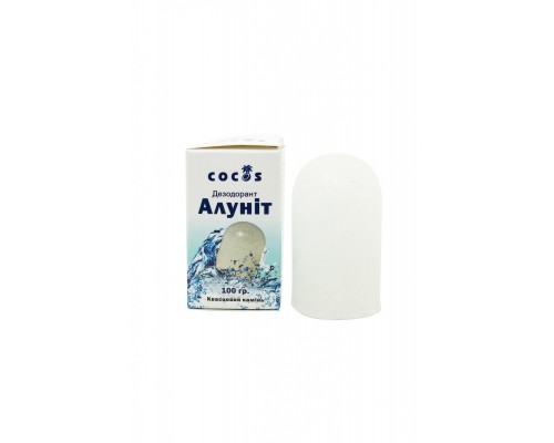 Натуральний твердий дезодорант Cocos Алуніт (аналог Кристалу) 100 г