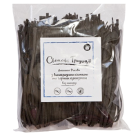 Локшина рисова без глютену З чорним кунжутом Світові традиції 300 г Локшина рисова без глютену З чорним кунжутом Світові традиції 300 г