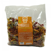 Макароны-спиральки рисовые овощные (без глютена) "Світові Традиції" 500 г